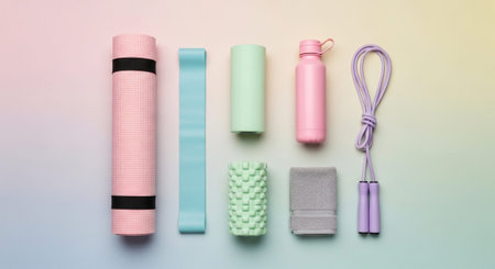 Fitness and Healthy Lifestyle Background.