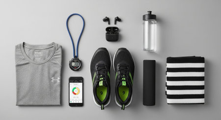 Fitness and Healthy Lifestyle Background.