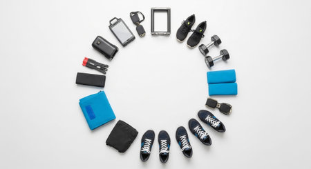 Fitness and Healthy Lifestyle Background.