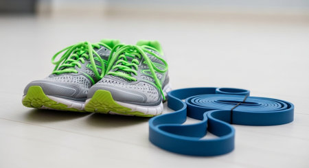Fitness and Healthy Lifestyle Background.