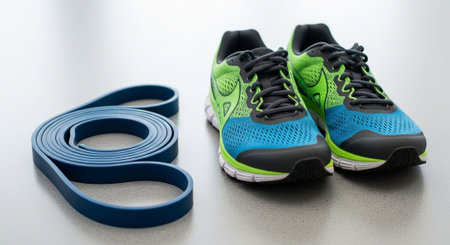 Fitness and Healthy Lifestyle Background.