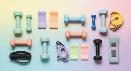 Fitness and Healthy Lifestyle Background.