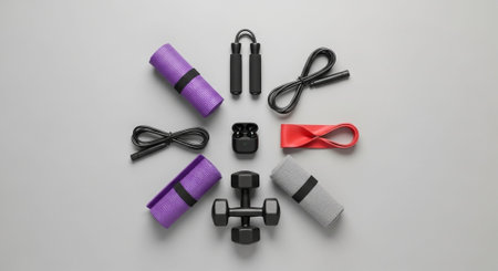 Fitness and Healthy Lifestyle Background.
