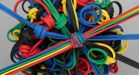 Fitness and Healthy Lifestyle Background.の写真素材