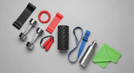 Fitness and Healthy Lifestyle Background.