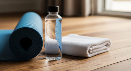 Fitness and Healthy Lifestyle Background.