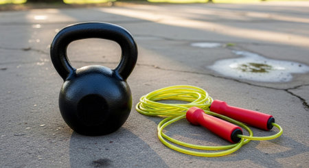 Fitness and Healthy Lifestyle Background.
