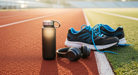 Fitness and Healthy Lifestyle Background.