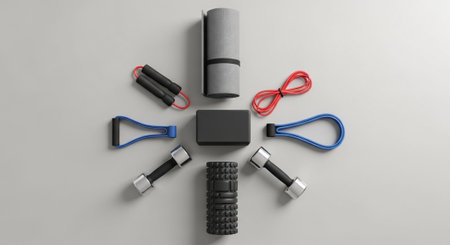 Fitness and Healthy Lifestyle Background.