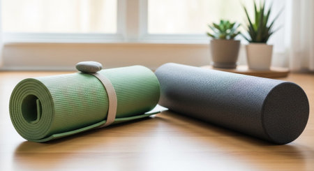 Fitness and Healthy Lifestyle Background.の写真素材