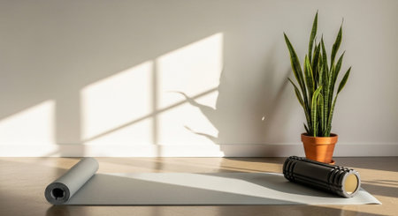 Fitness and Healthy Lifestyle Background.の写真素材