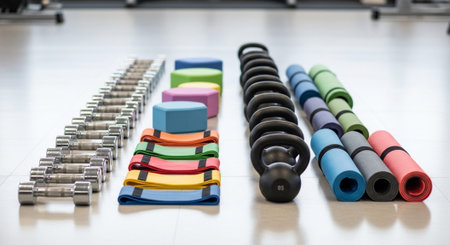 Fitness and Healthy Lifestyle Background.