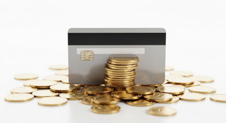 Finance and Money Management Concept Background.