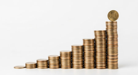 Finance and Money Management Concept Background.