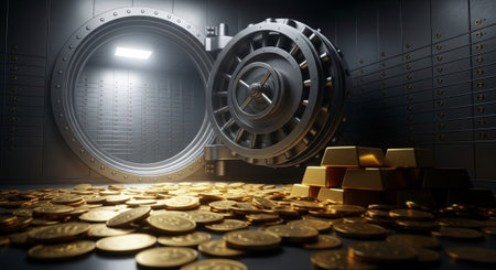Finance and Money Management Concept Background.