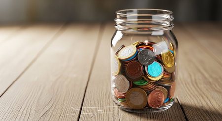 Finance and Money Management Concept Background.