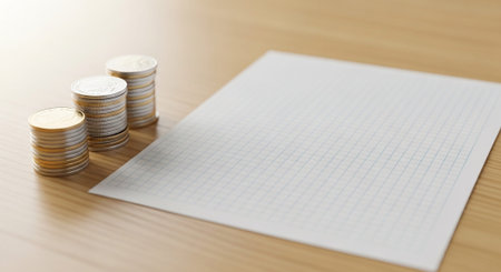 Finance and Money Management Concept Background.