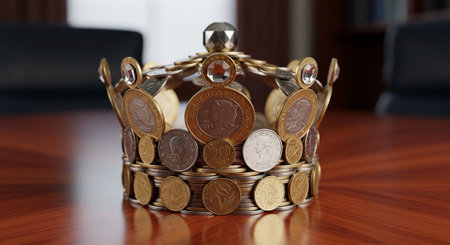 Finance and Money Management Concept Background.