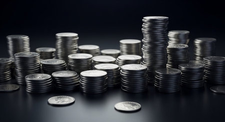 Finance and Money Management Concept Background.