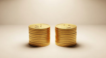 Finance and Money Management Concept Background.の写真素材