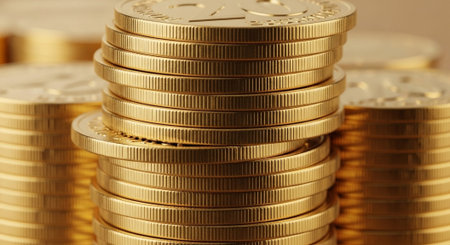 Finance and Money Management Concept Background.