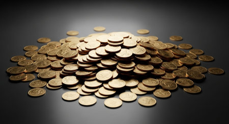 Finance and Money Management Concept Background.