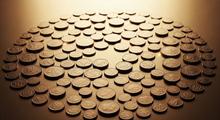 Finance and Money Management Concept Background.