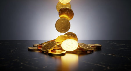 Finance and Money Management Concept Background.の写真素材