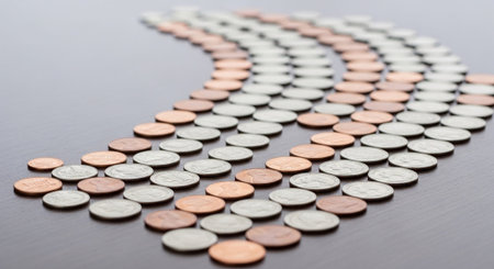 Finance and Money Management Concept Background.