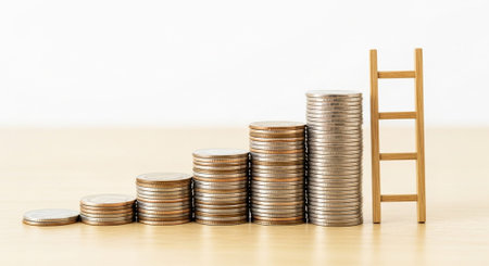 Finance and Money Management Concept Background.