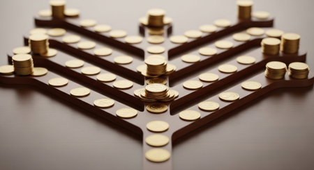 Finance and Money Management Concept Background.の写真素材