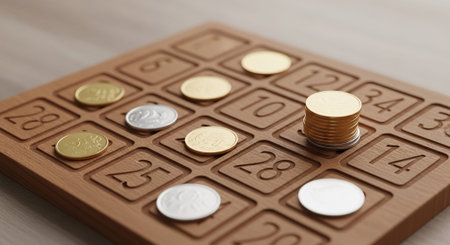 Finance and Money Management Concept Background.