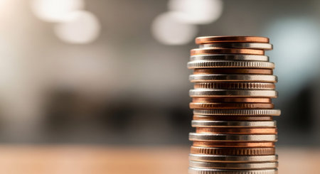 Finance and Money Management Concept Background.