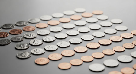 Finance and Money Management Concept Background.