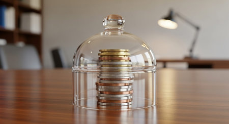 Finance and Money Management Concept Background.