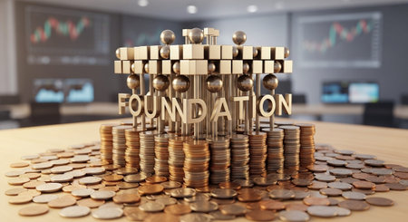 Finance and Money Management Concept Background.