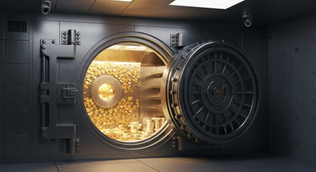 Finance and Money Management Concept Background.