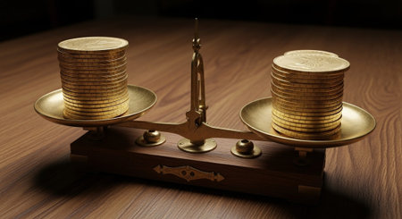Finance and Money Management Concept Background.