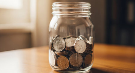 Finance and Money Management Concept Background.