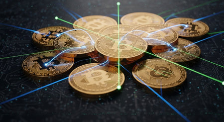 Finance and Money Management Concept Background.