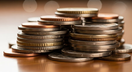 Finance and Money Management Concept Background.の写真素材