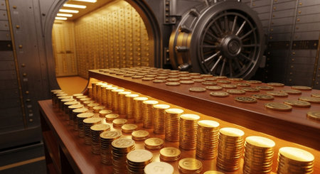 Finance and Money Management Concept Background.