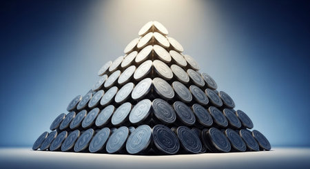 Finance and Money Management Concept Background.