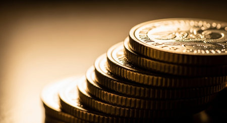 Finance and Money Management Concept Background.