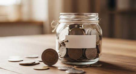 Finance and Money Management Concept Background.