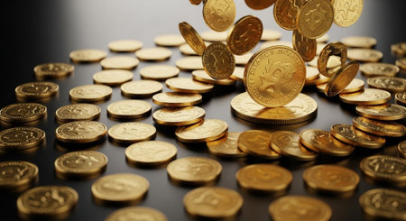 Finance and Money Management Concept Background.