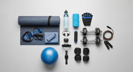 Fitness and Healthy Lifestyle Background.