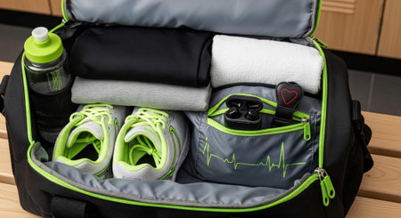 Fitness and Healthy Lifestyle Background.