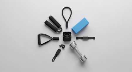 Fitness and Healthy Lifestyle Background.