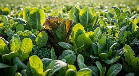 Fresh Organic Vegetables and Healthy Food Background.